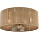 None 2 Light 13 inch Brushed Nickel Flush Mount Ceiling Light